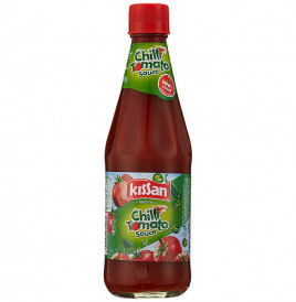 Kissan Chilli Tomato Sauce   Glass Bottle  500 grams
